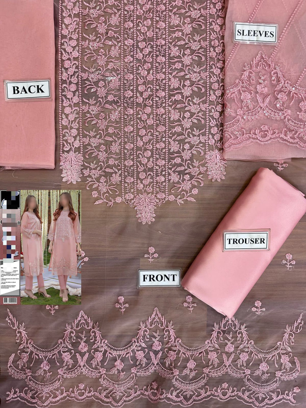 Azure Unstitched (2 piece)