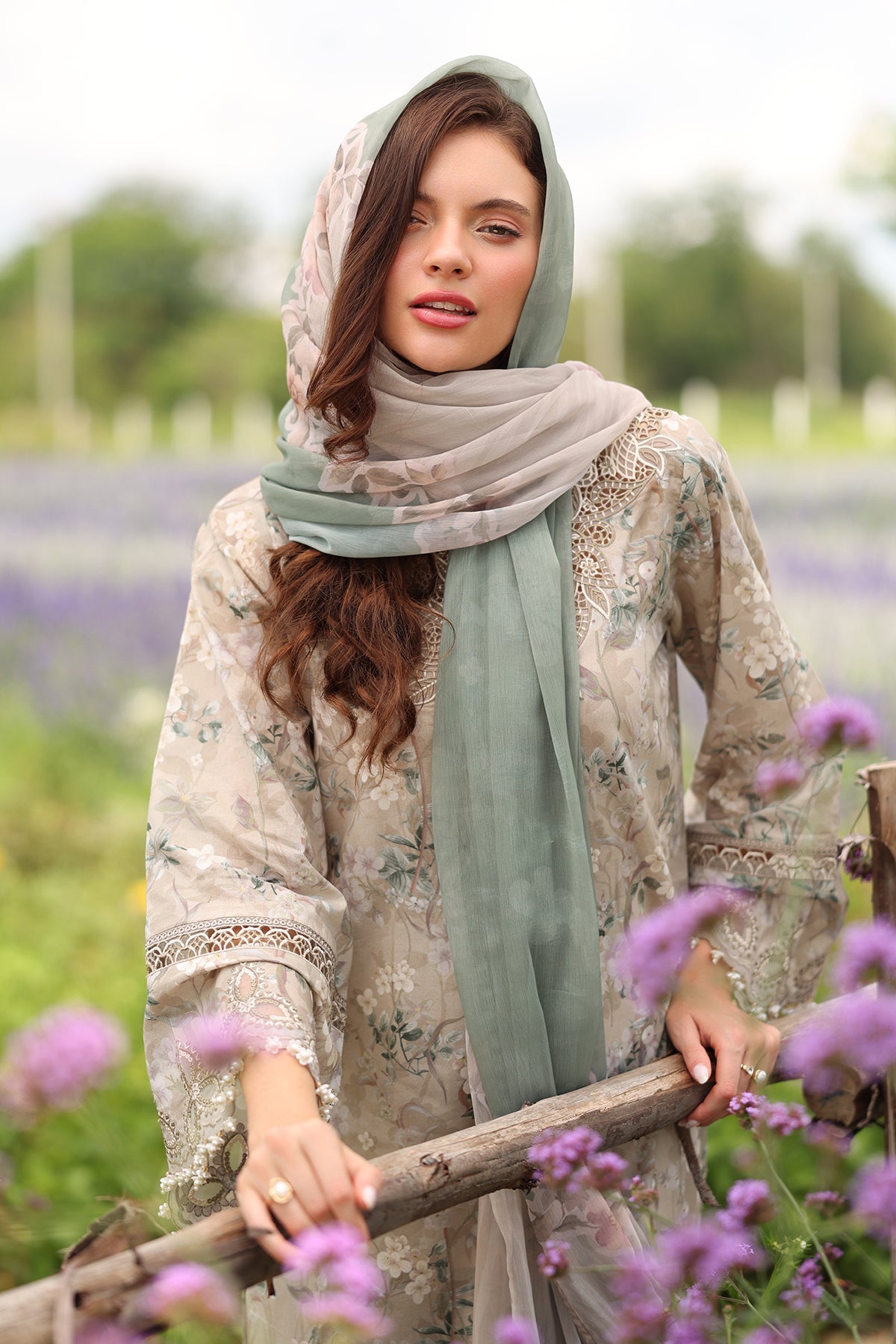 BAROQUE DIGITAL PRINTED LAWN UF-4233