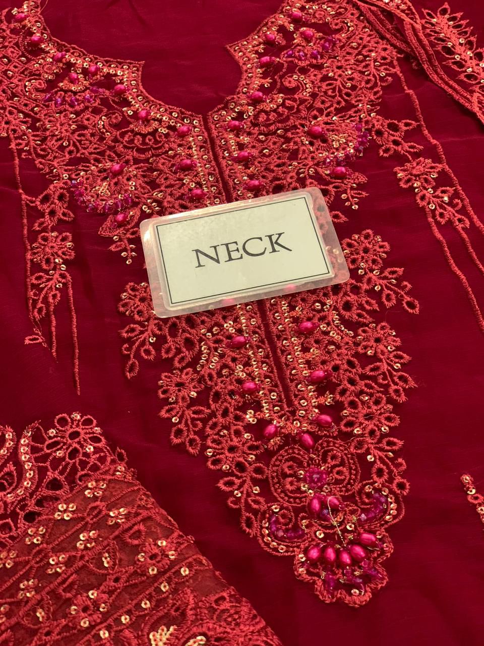 Qalamkar Luxury Chiffon