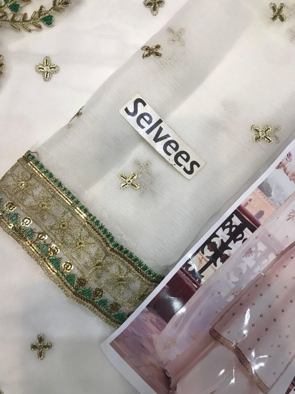 AZURE – 3PC RAWSILK, LAWN & CHIFFON WEDDING FESTIVE PRET