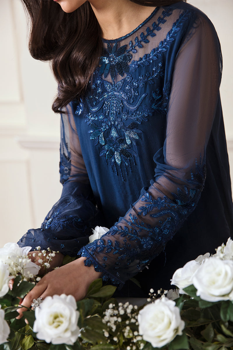 EMBROIDERED CHIFFON