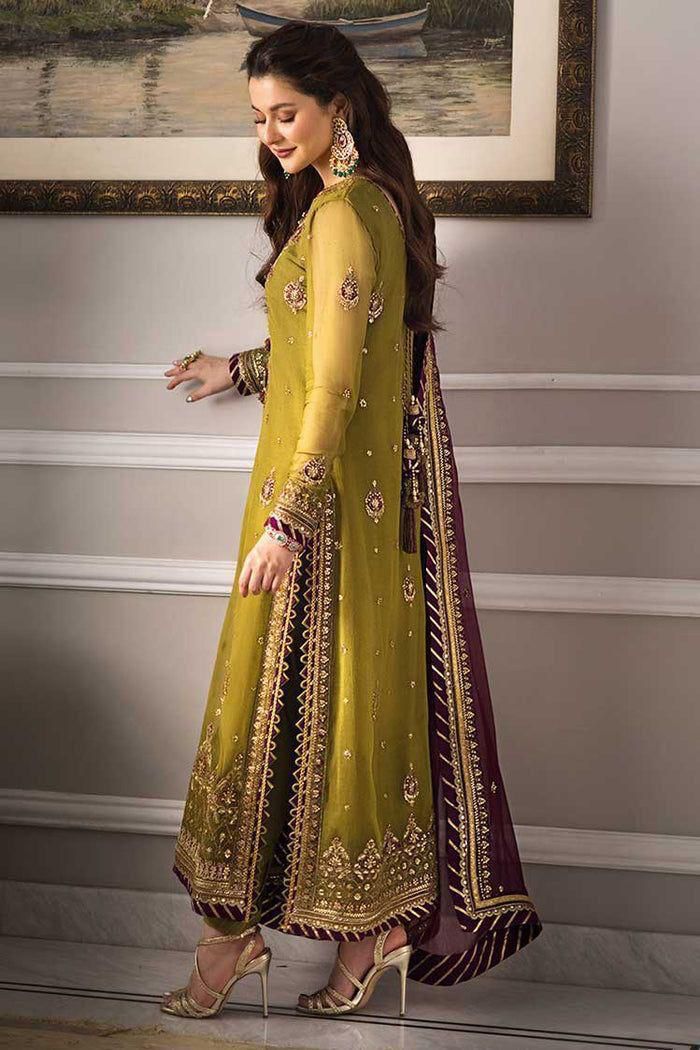 Asim Jofa Embroidered Chiffon 3 Piece Formal Dress