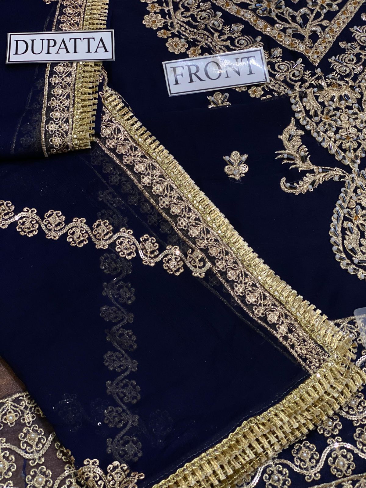 Rang-E-Noor By Asim Jofa Embroidered Lawn Silk Unstitched 3 Piece Suit - AJRN-16